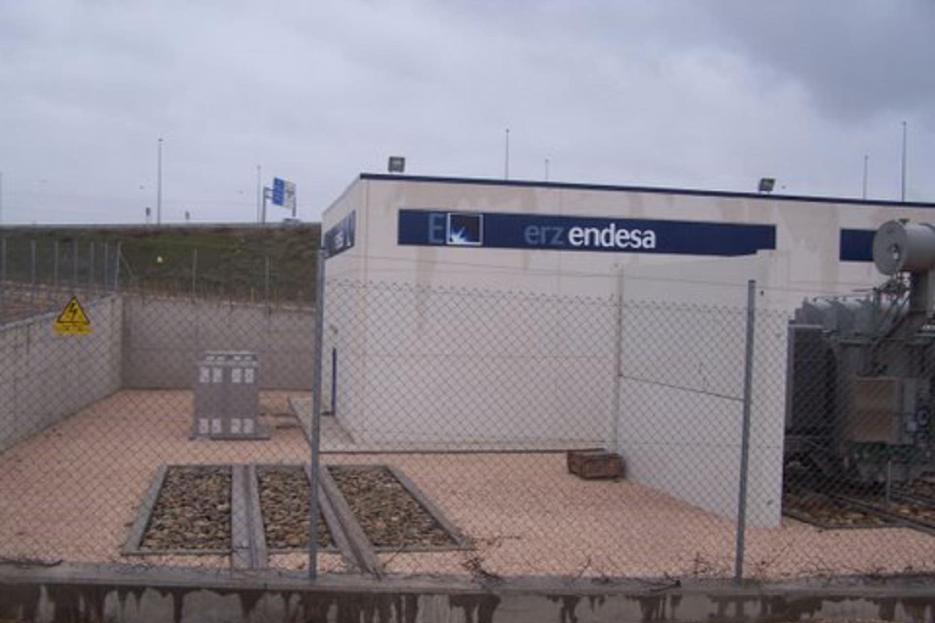 centro de transformación prefabricado para la empresa de electricidad Endesa
