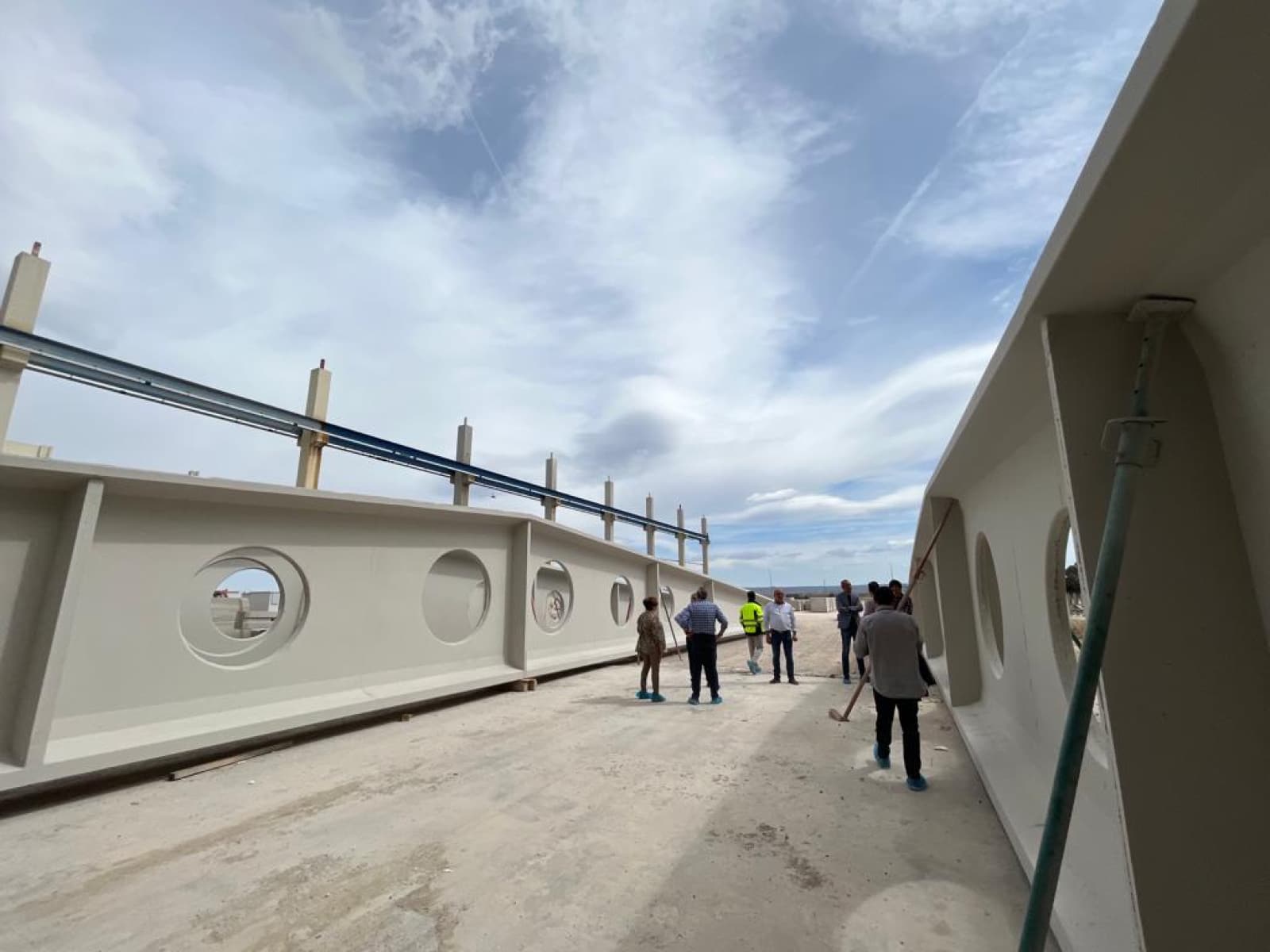 Gilva construye la viga delta más grande de España